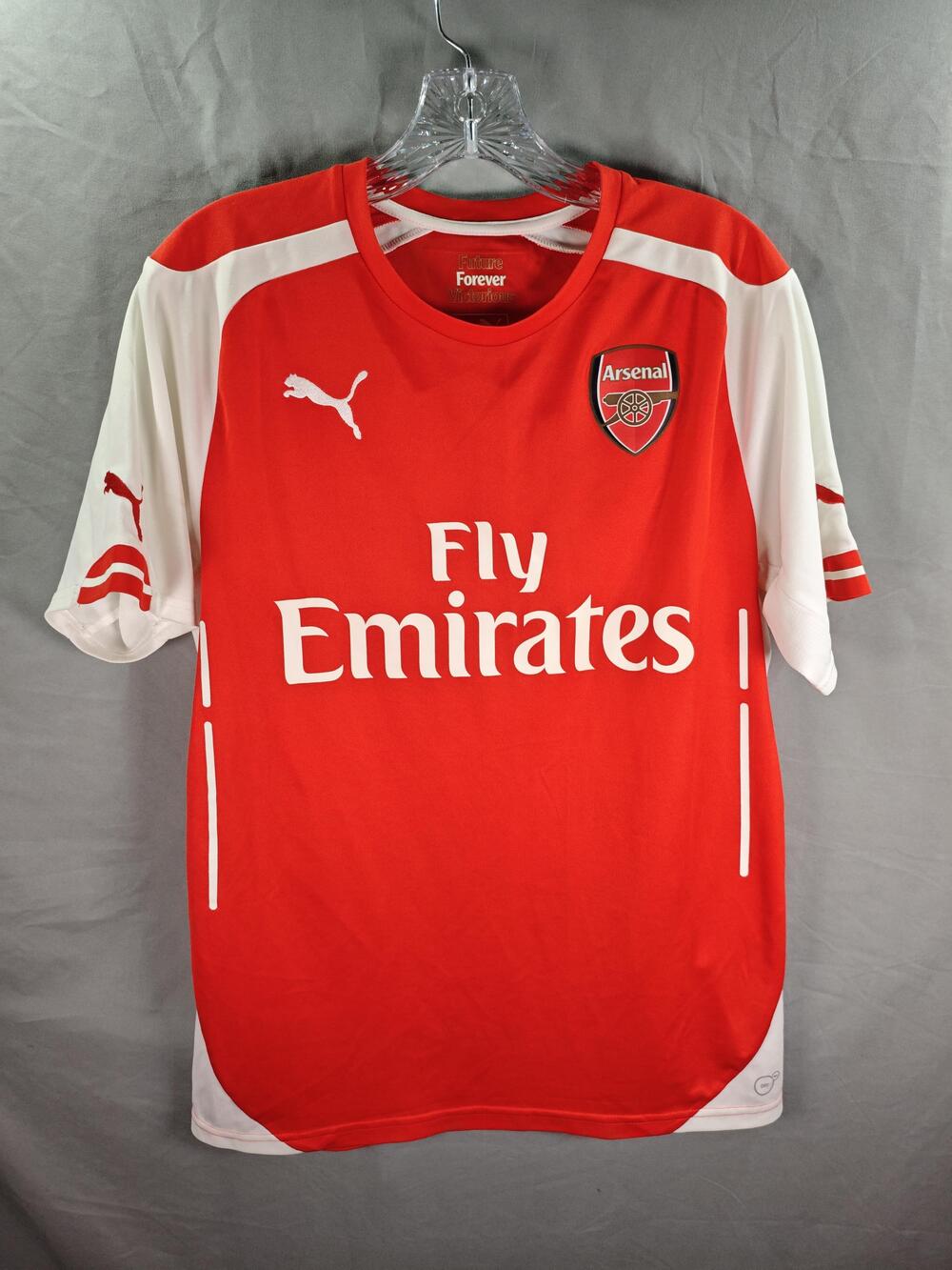 Arsenal Shirt Mens Medium Premier League Soccer Football Puma Fly Emirates